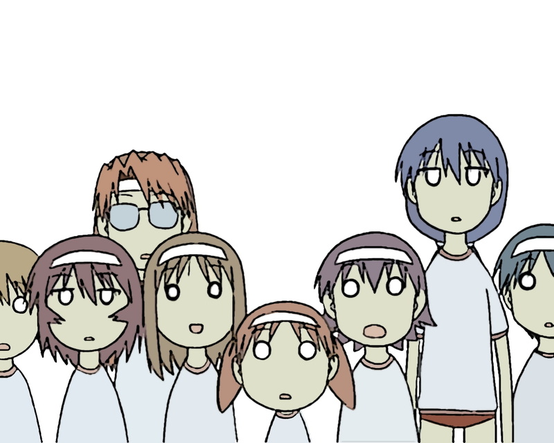 hd, anime, x, azumanga, art, meganekko, 720P, azumanga daioh, daioh