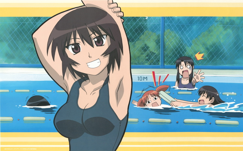 kagura, azumanga, daioh, hd, 720P, art, x, azumanga daioh, anime