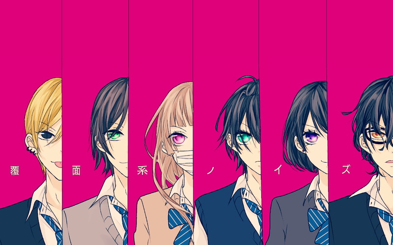 Fukumenkei Noise, Yuzuriha Kanade, 1080P, Sakaki Momo, Arisugawa Nino, Suguri Miō