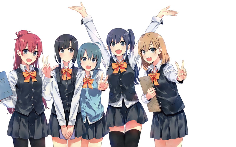 anime, Yasuhara Ema, 2K, Toudou Misa, Imai Midori, anime girls, Shirobako, Sakaki Shizuka, Miyamori Aoi