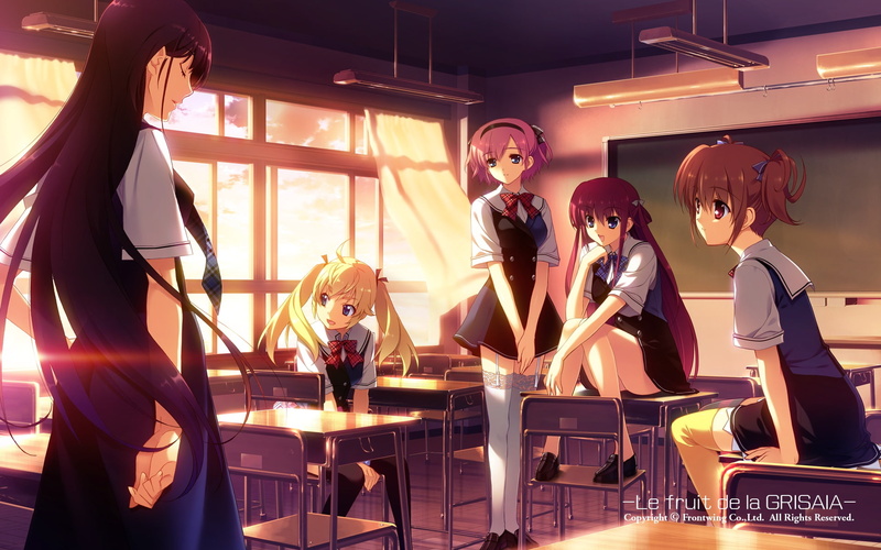grisaia, yumiko, akio, irisu, sachi, group, suou, watanabe, 1080P, komine, matsushima, amane, sakaki, frontwing, fumio, kajitsu, makina, michiru