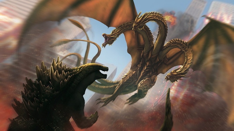 1080P, Ghidorah, Movie, King Ghidorah, the Three-Headed Monster
