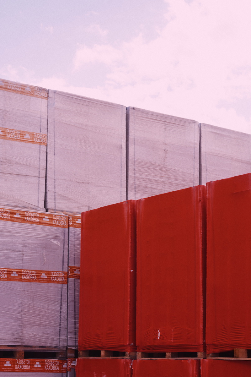 vsco, style, outdoors, box, transportation, no people, sky, shipping, architecture, minimalism, 5K, colourful, cloud - sky, city, freight transportation