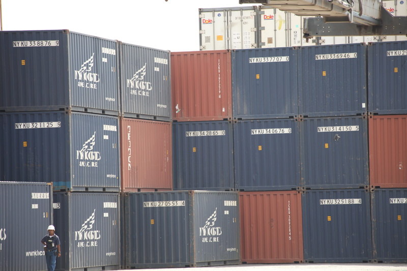 box, load, shipping, commercial dock, distribution warehouse, port, domestic room, cargo container, stacked, delivering, outdoors, freight transportation