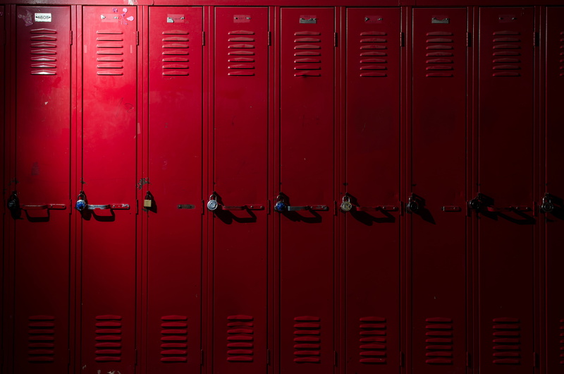 locker room, architecture, lockers, entrance, pattern, locks, security, side by side, dressing room, full frame, safety, indoors, in a row, lock, door