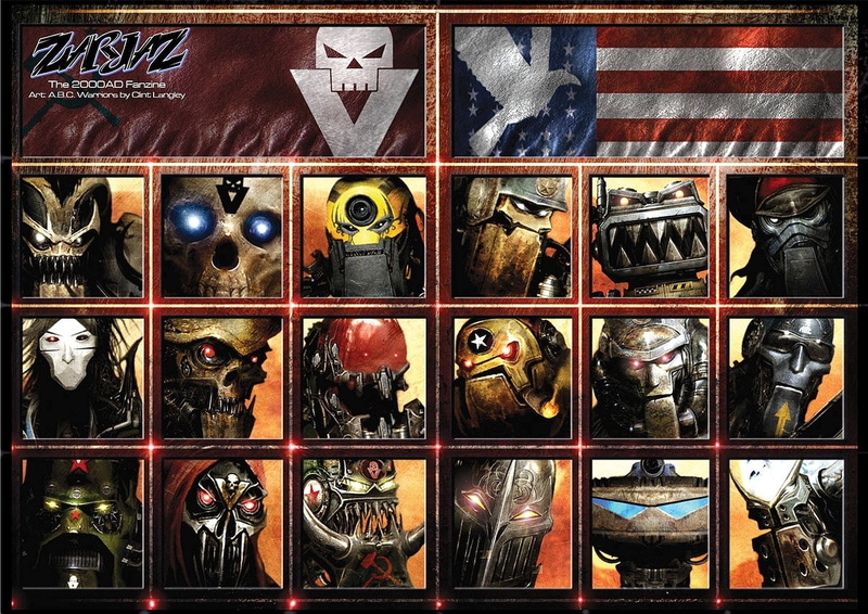 2000 AD, Judge Dredd, 720P, Collage, Comics