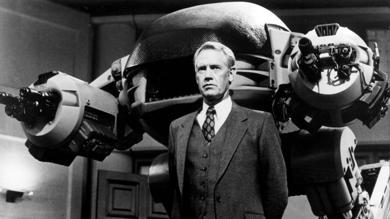 1080P, males, mid adult men, mid adult, indoors, men, transportation, mode of transportation, portrait, one person, looking at camera, movies robocop ed 209