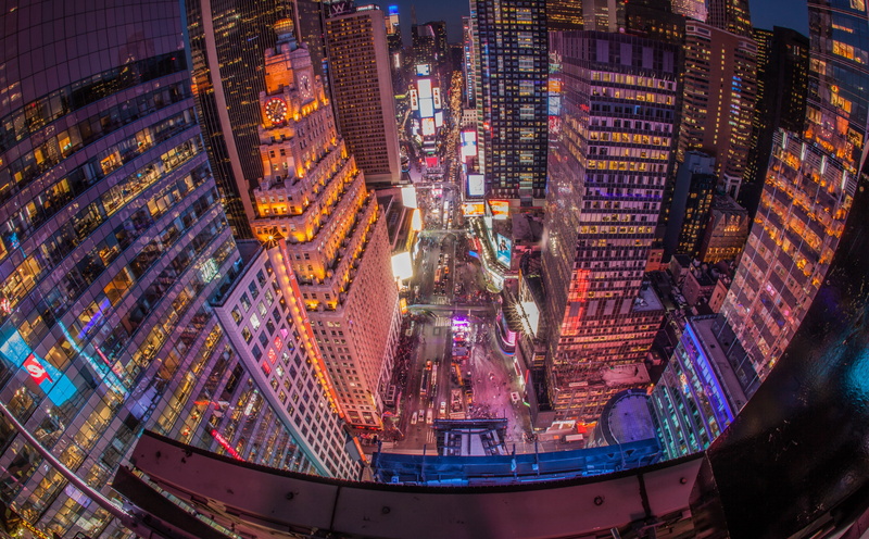 New York, december31, cityscape, Urban, white, skyscraper, newyear, January, brown, modern, architecture, tall - high, building, office, timessquareball