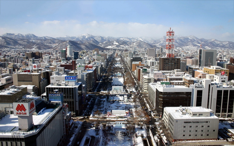 cityscape, 720P, japan, sapporo