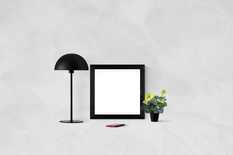 studio shot, picture, television set, interior, indoors, 5K, technology, flower, wall, black color, template, screen, nature, mock, plant, device screen