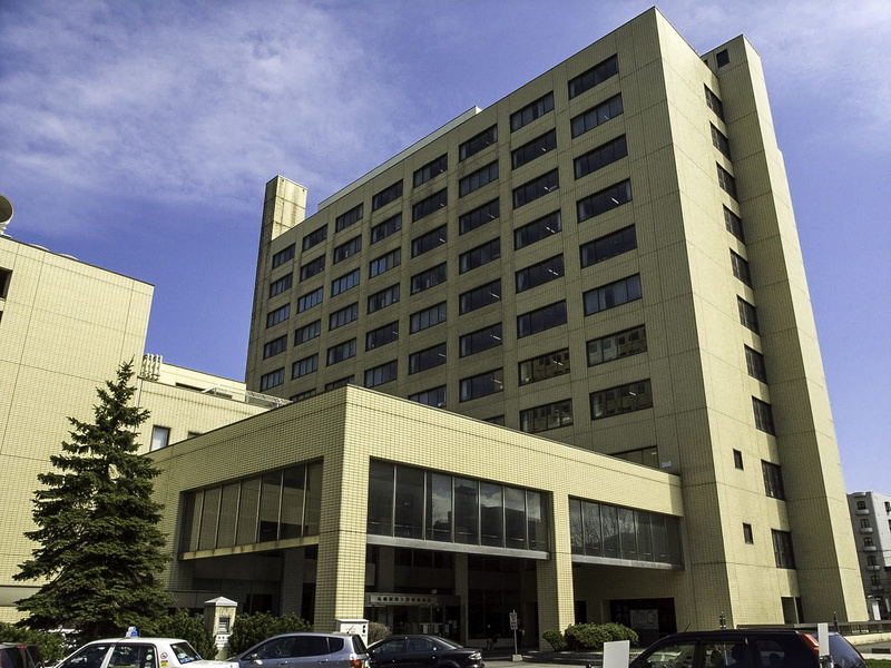 hospital, transportation, motor vehicle, urban Scene, cloud - sky, 720P, public domain, luxury, incidental people, land vehicle, nature, city, sapporo