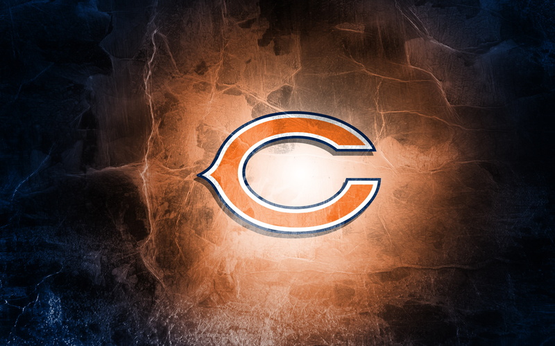 chicago, nfl, chicago bears, logo, bears, 4K
