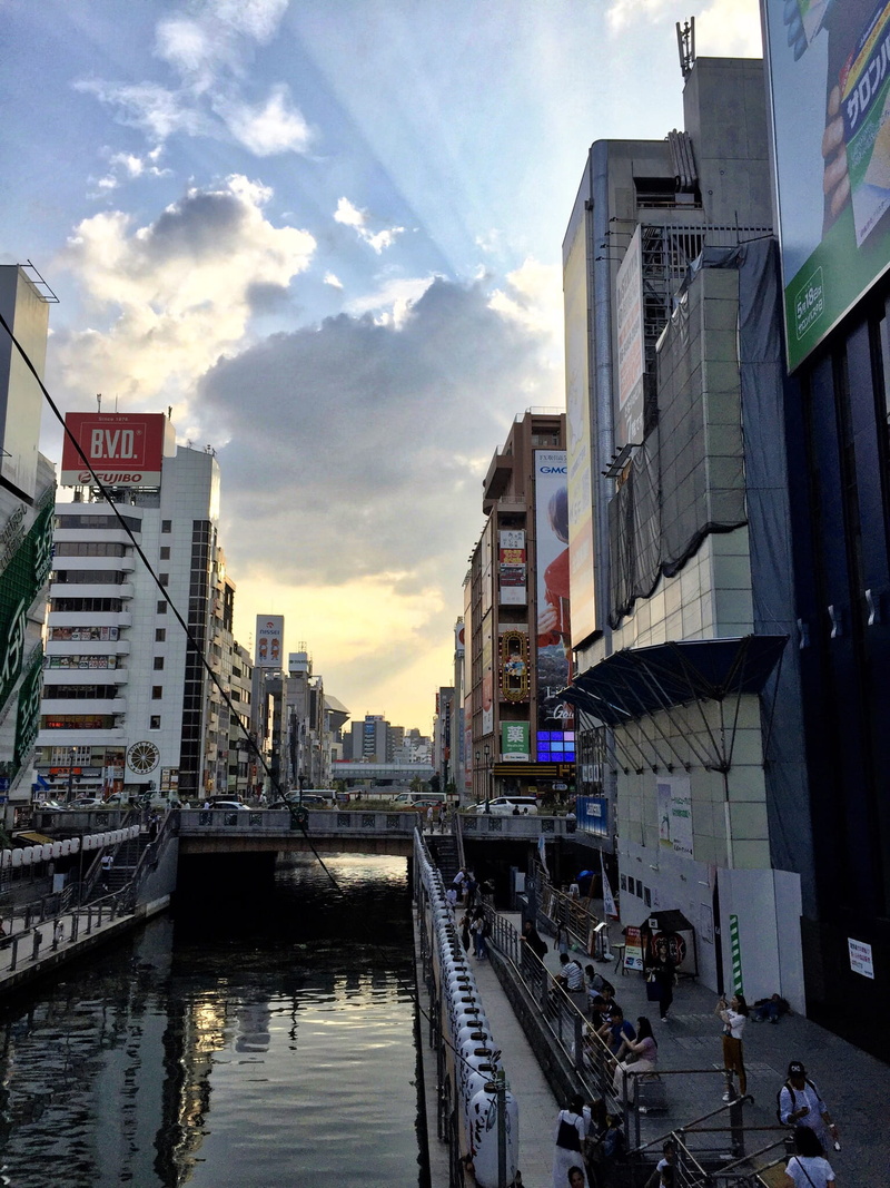 osaka sunset missing clouds sun japan travel, skyscraper, built structure, travel destinations, building, sky, bridge - man made structure, bridge, 1080P