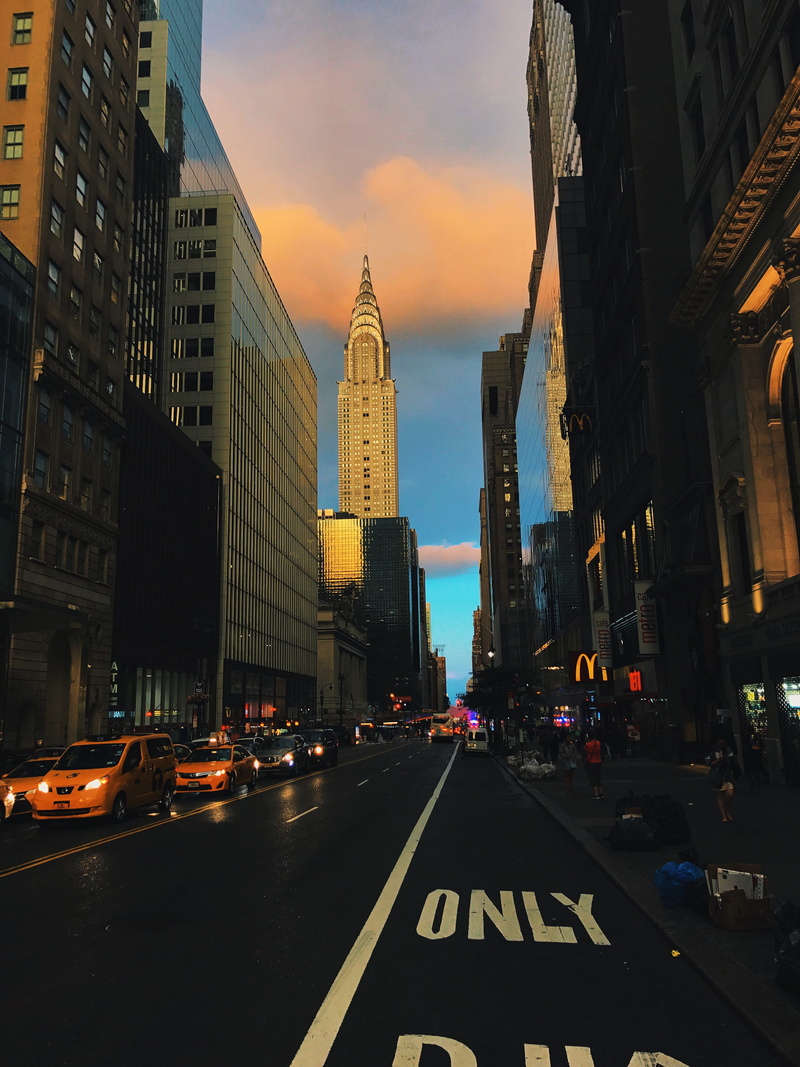 4K, love, america, land vehicle, unitedstates, tall - high, outdoors, sky, modern, text, business, house, transportation, street, city street, traffic