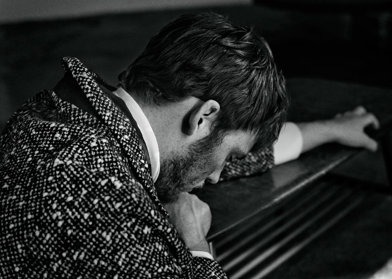 photoshoot, Officiel Hommes, 1080P, July 2014, Sam Claflin