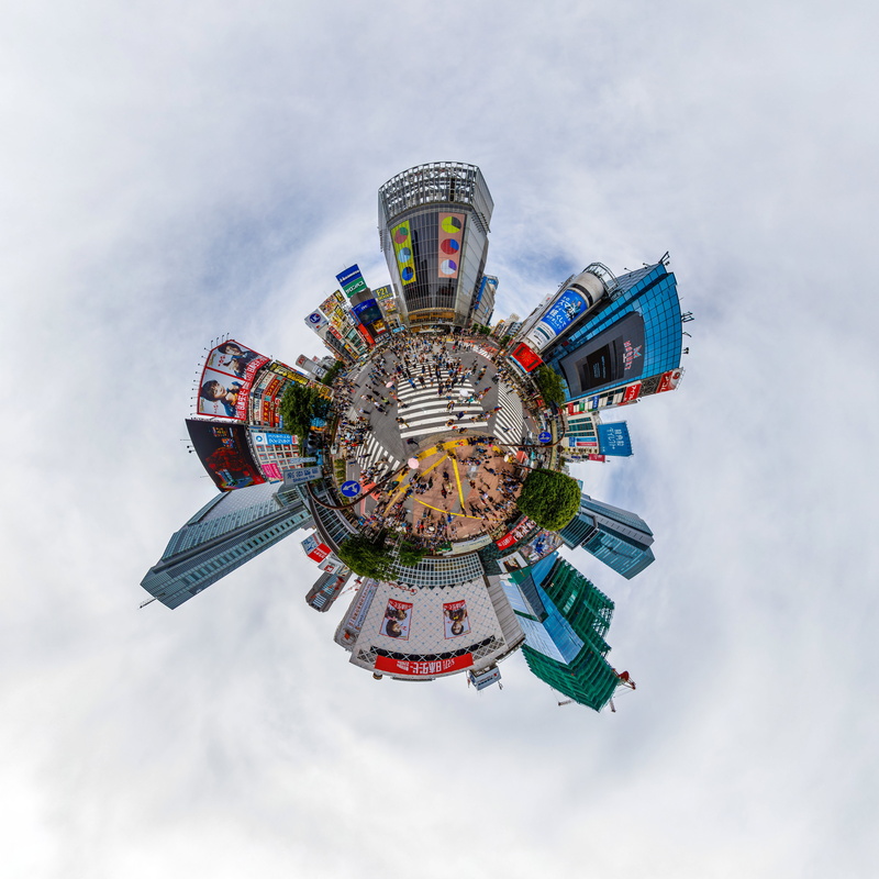 circle, 8K, shibuya, art, no people, building, city, sky, universe, planet earth, outdoors, building exterior, space, cloud - sky, office building exterior