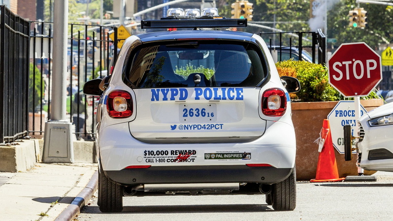 new, cars, nypd, police, york, 2016, fortwo, smart, 1080P