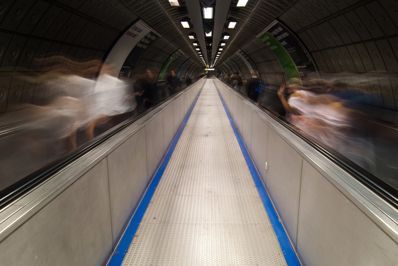 urban, public transportation, motion, nobody, vehicle, city, ceiling, walking, business, europe, direction, speed, men, architecture, empty, underground
