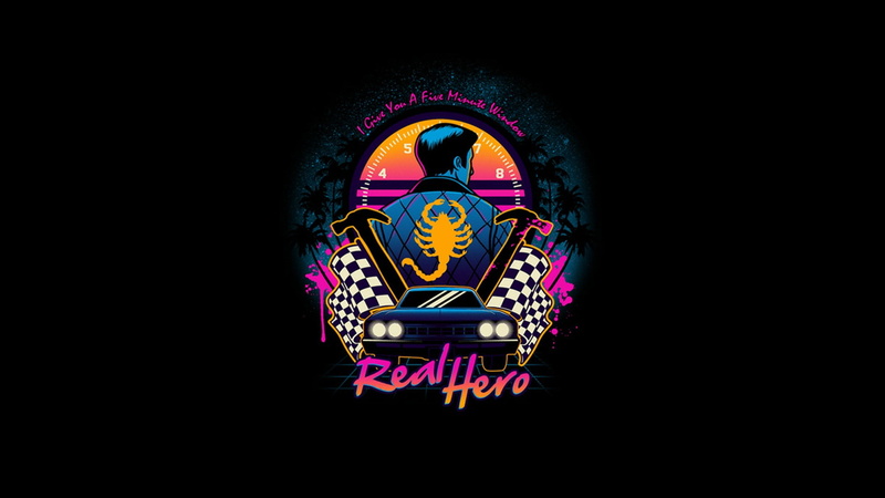 hero, gosling, palm, cars, movies, trees, ryan, movie, 1080P, racing, hammer, scorpions, drama, drive, thriller