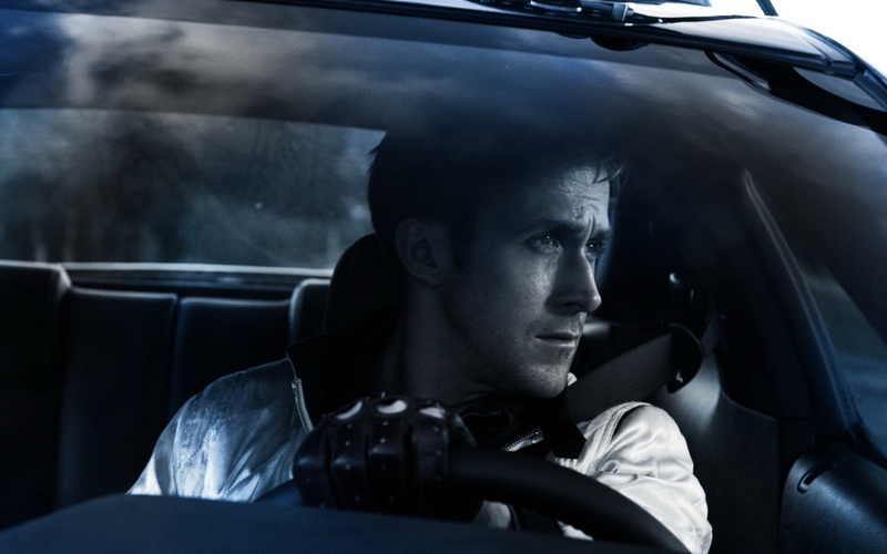 motor vehicle, mode of transportation, steering wheel, travel, headshot, window, windshield, glass, 1080P, man, transportation, Drive, actor, adult, Ryan Gosling