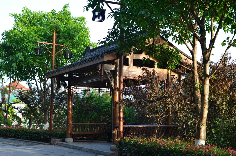 house, tree, text, building, wood - material, outdoors, no people, sky, plant, day, growth, china chongqing yunyang china chongqing, 4K, green color, nature