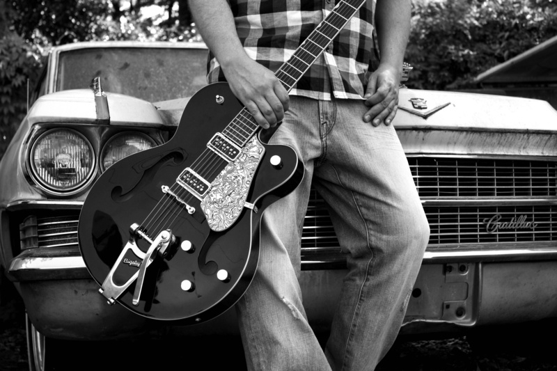 gretsch, hollowbody, bigsby, Cadillac, gretch, 4K, machine, music, guitar, FEET