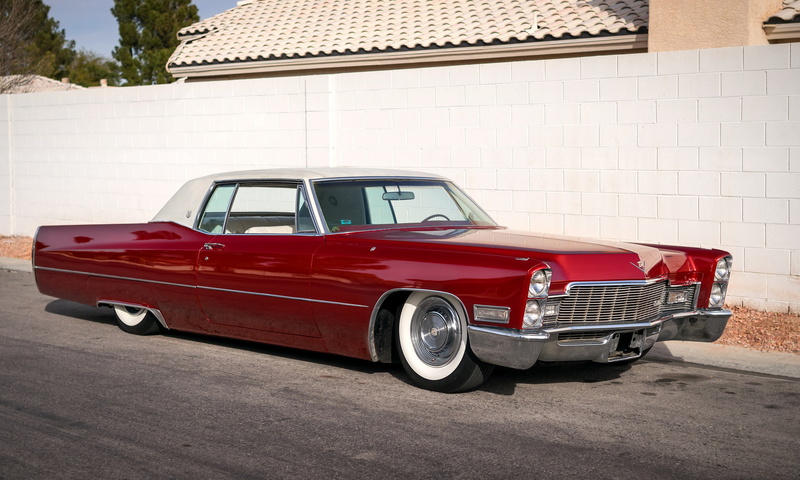 1968, 1080P, Coupe, the front, DeVille, classic, retro, Cadillac