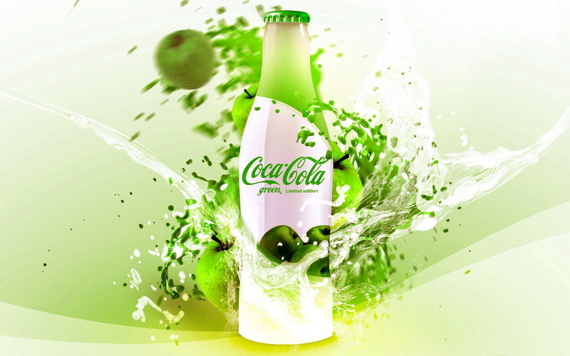 green, limited, coca cola, edition, 1080P, cocacola