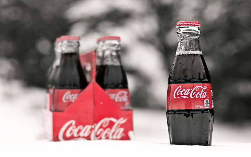 bottles, cocacola, 1080P, coca cola, soda