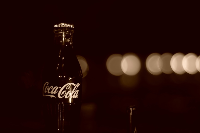 hd, minimalistic, artistic, field, art, depth, 4K, cocacola