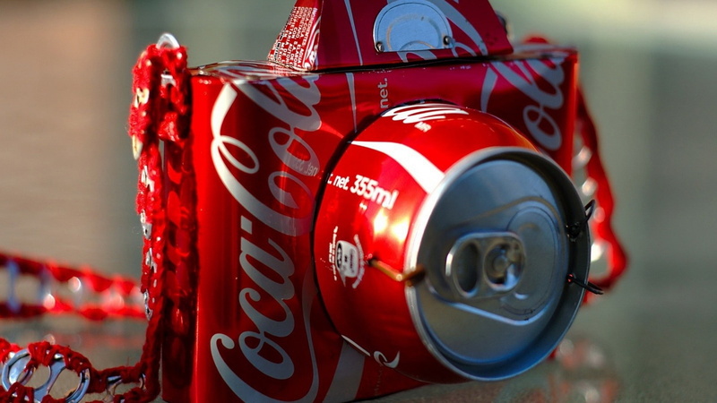 hd, soda, can, artwork, x, photo, 1080P, camera, cans, Coca-Cola, art, cocacola