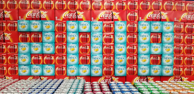 arrangement, cocacola, text, 2018, store, large group of objects, choice, variation, newyear, toronto, communication, no people, creative, multi colored