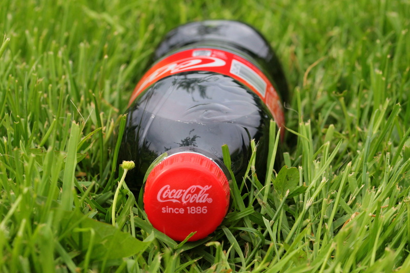 green Color, 5K, cola, sign, closed, guidance, day, close-up, plant, selective focus, no people, drink, coca, warning sign, delicious, western script