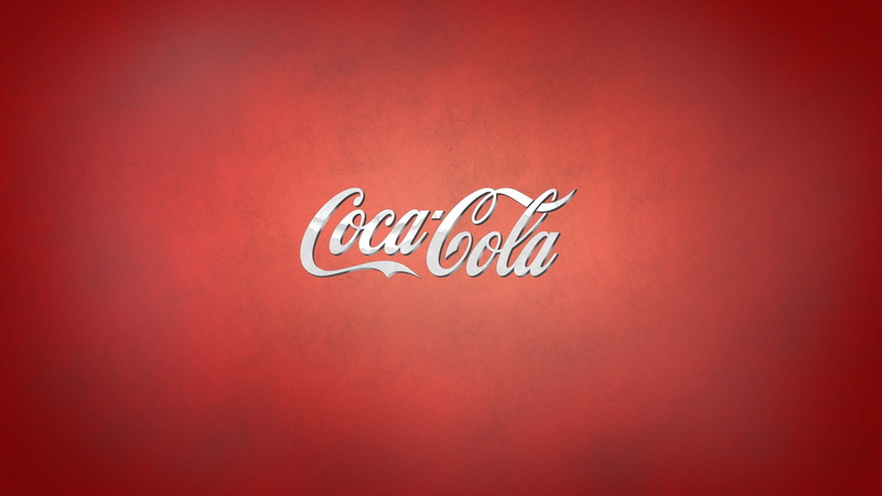 drink, cola, logo, coca-cola, 1080P, coca