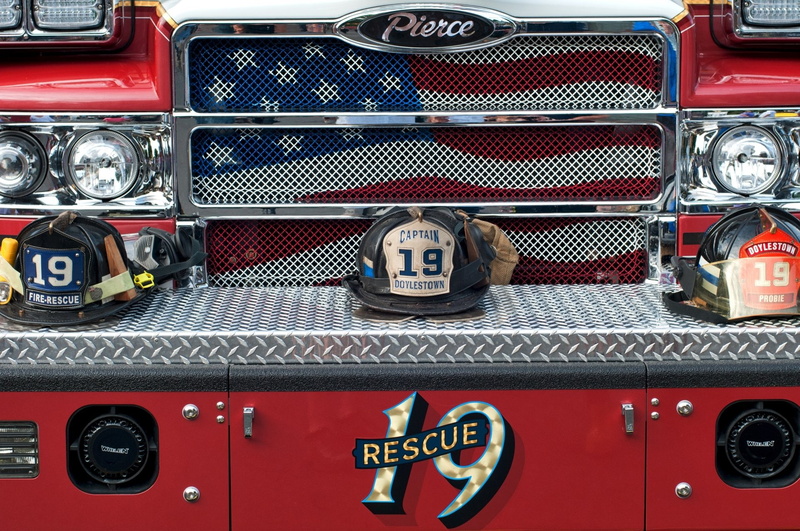 Hat, Truck, Fire Truck, 1080P, Man Made, Fire Engine, American, Helmet