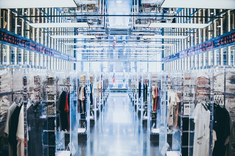 variation, transportation, lighting, architecture, indoors, person, text, display, furniture, clothes, shop, arrangement, apparel, sleeve, corridor, label