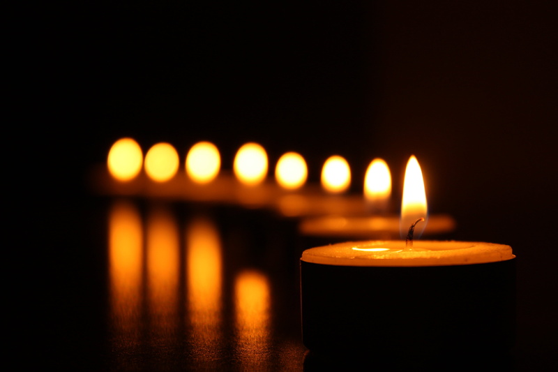 spirituality, close-up, indoors, heat - temperature, in a row, focus, selective focus, nature, heat, blur, night, orange color, bright, still life, fire - natural phenomenon