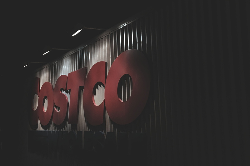 side by side, building, text, night, light - natural phenomenon, sign, illuminated, light, costco, store, close-up, costco beitou, business, ampersand