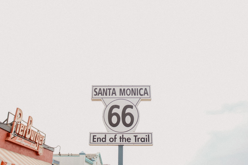 rules, wall - building feature, information, communication, monica, santa, alphabet, motel, road, end, united states, los angeles, logo, warning sign, nature