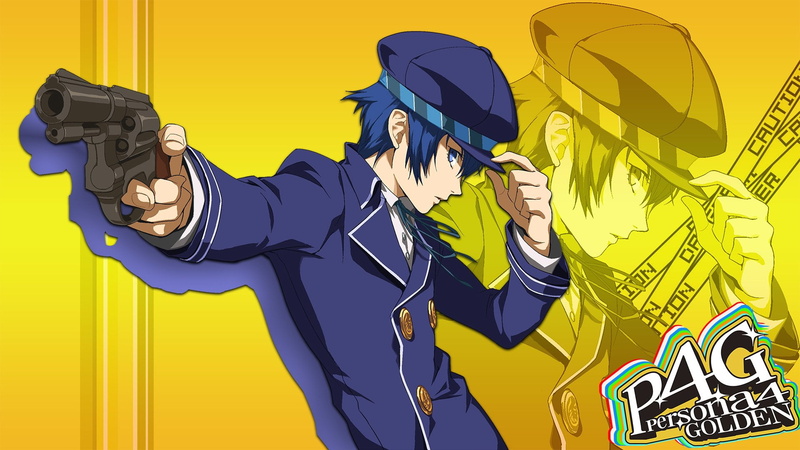 creativity, men, studio shot, nature, arts culture and entertainment, Persona 4, music, communication, crime, side view, 1080P, males, adult, yellow, Video Game