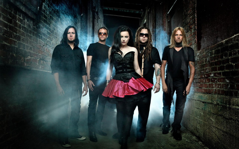 band, person, 1920x1200, 1080P, evanescence, music