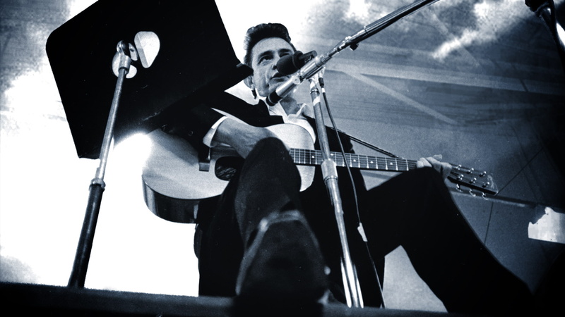 johnny, suit, music, 1080P, hd, guitar, men, s, bw, cash