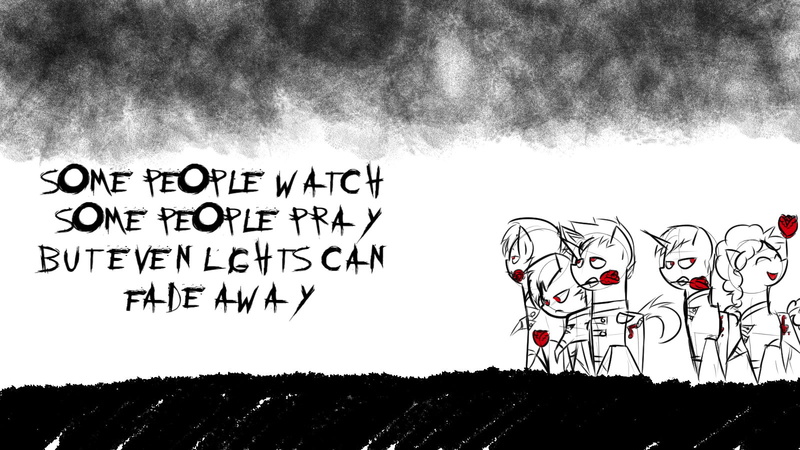 My Chemical Romance, 720P, Rose, My Little Pony, Band (Music)