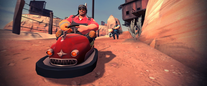 Team Fortress 2, scooters, Engineer (character), video games, 2K, Heavy (charater)