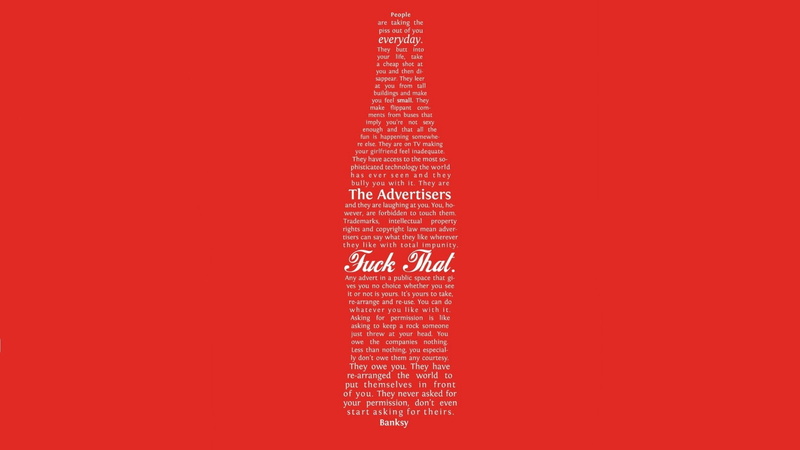 Banksy, 1080P, Humor, Advertisements