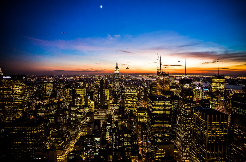 NYC  New York, time, architecture, New York City, I Still Love You, york, Hell, night, 30 Rockefeller Plaza, New York  New York, dusk, downtown District