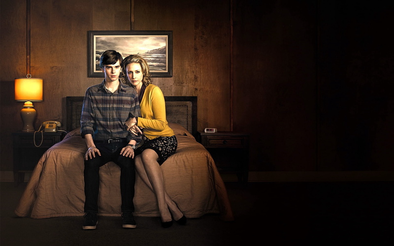 freddie highmore, bates motel, 1080P, norman bates, vera farmiga