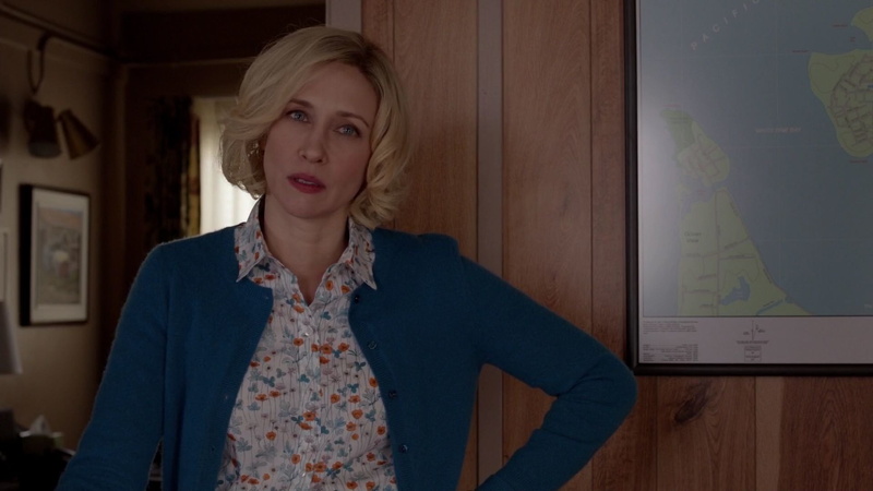 casual clothing, portrait, floral pattern, young women, TV Show, women, front view, leisure activity, standing, looking at camera, Vera Farmiga, lifestyles