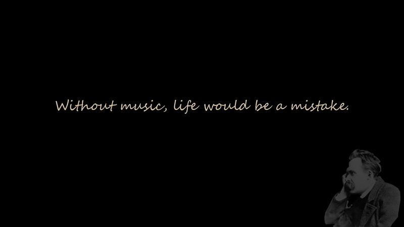 1080P, quote, simple, Friedrich Nietzsche