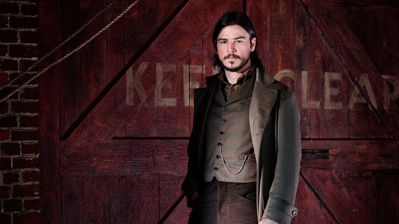 young adult, adult, standing, beard, hood - clothing, front view, penny dreadful, clothing, one person, young men, looking at camera, casual clothing, men